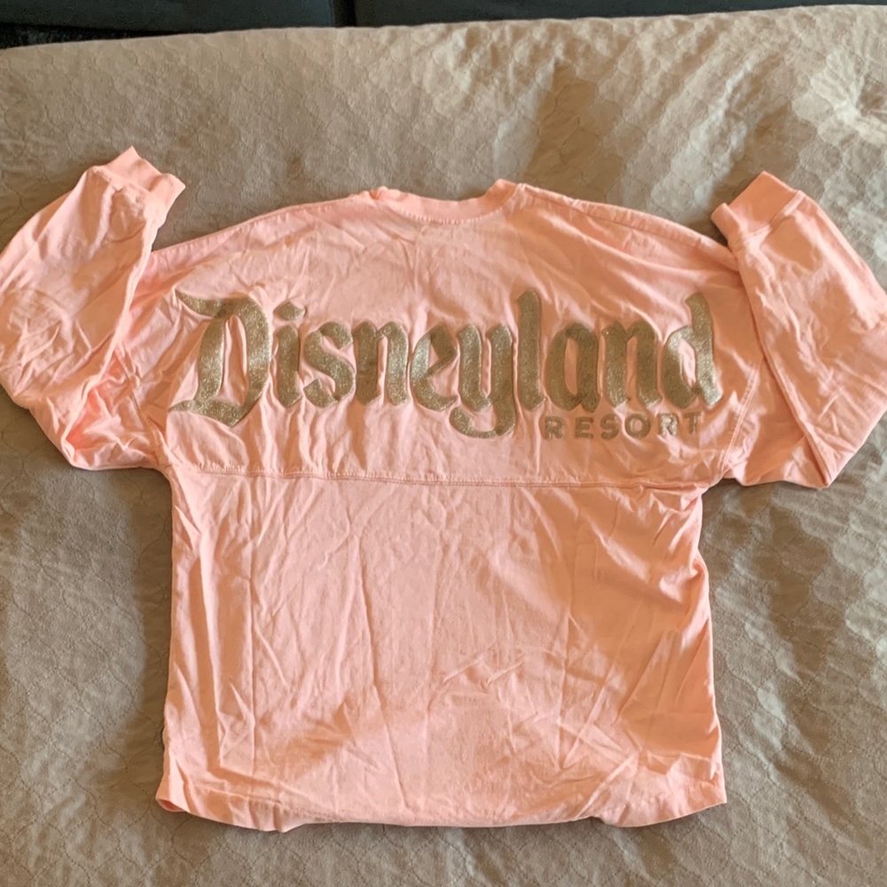 Disney Peach Disneyland Resort Long Sleeve Tee - Picture 2 of 5